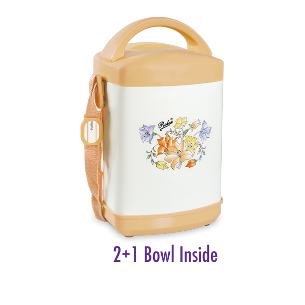 Lunch Carrier 2+1 Bowl Inside